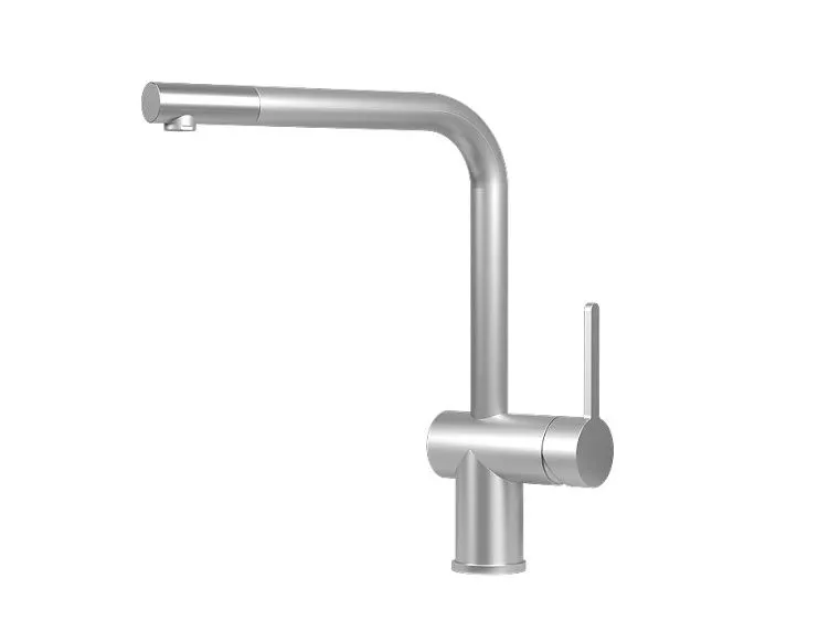 Смеситель GRANULA 5017 нержавеющая сталь