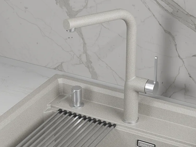 Смеситель GRANULA 9502 базальт