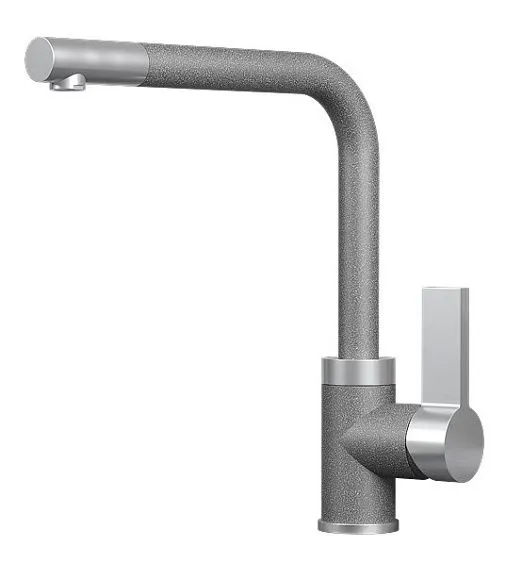 Смеситель GRANULA 5504 графит