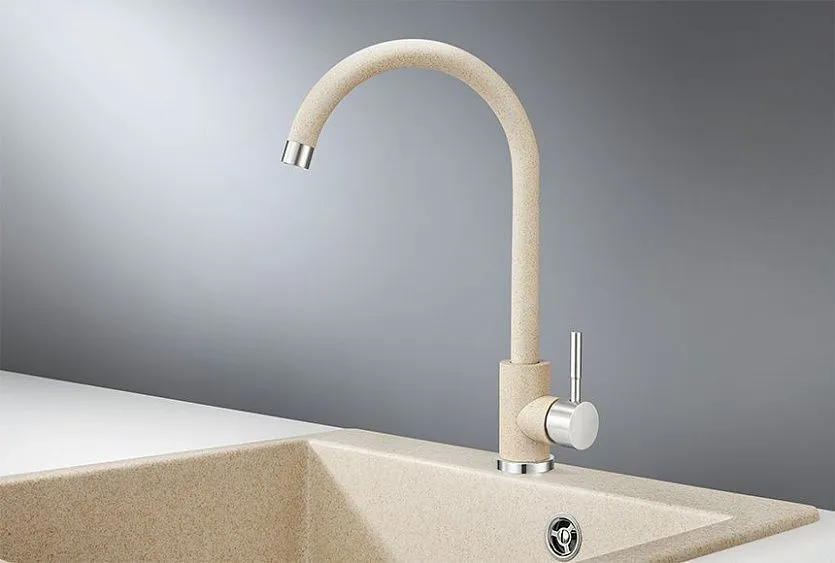 Смеситель GRANULA ST-4031 бежевый