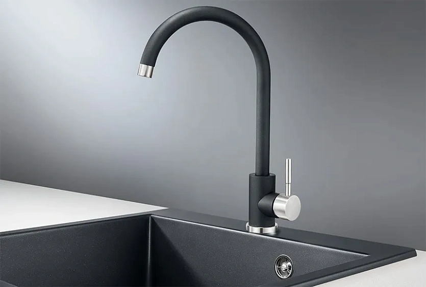 Смеситель GRANULA ST-4031 шварц