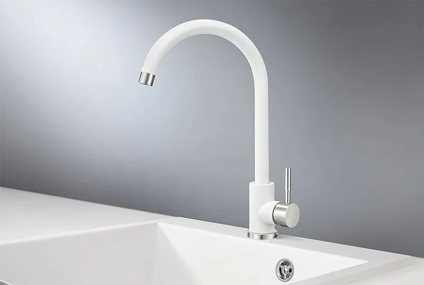 Смеситель GRANULA ST-4031 белый