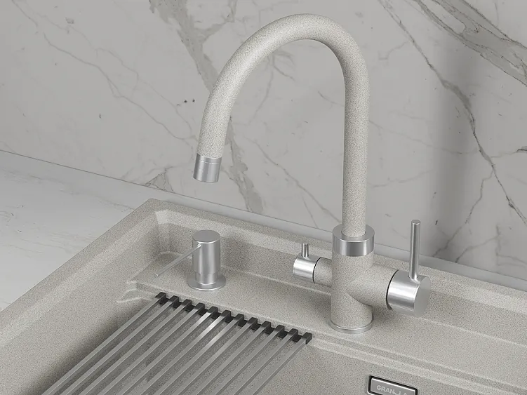 Смеситель GRANULA 5169 базальт