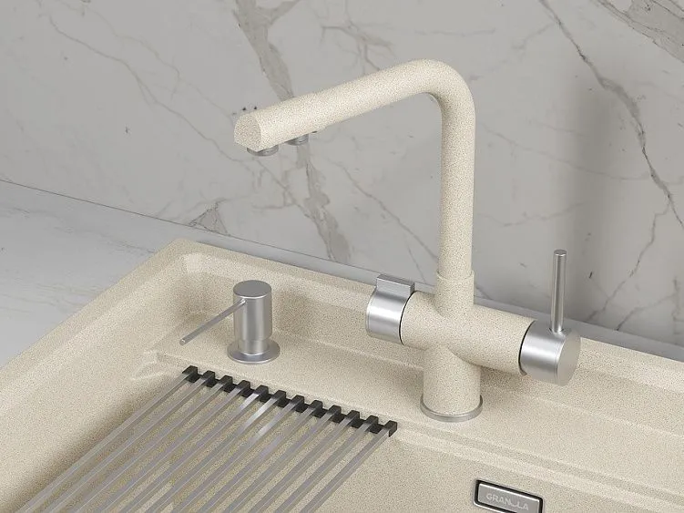 Смеситель GRANULA 5008 пирит