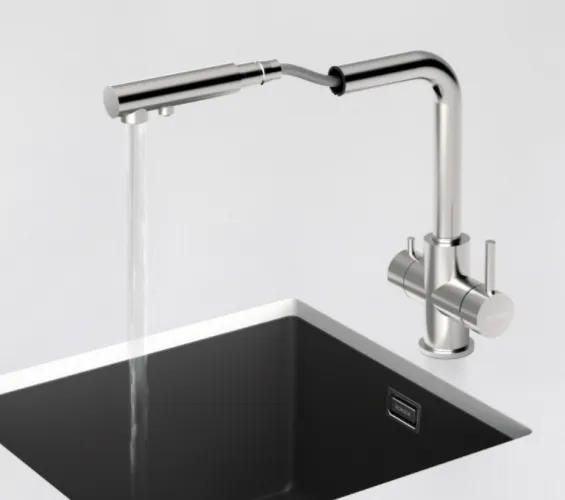 Смеситель SCHOCK Vitus-D Black Edition черный матовый