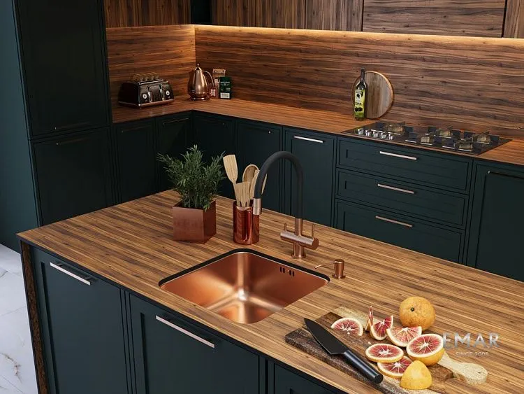 Смеситель EMAR ЕС-3015 PVD Coppery