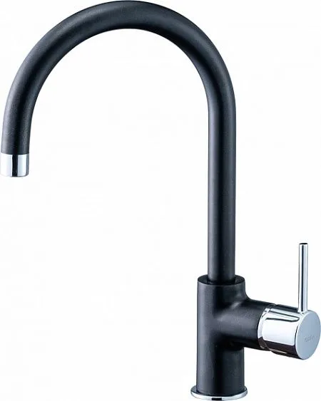 Смеситель RIVELATO Orta antracite cromo