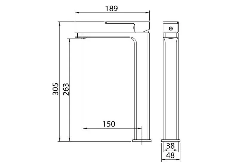 Смеситель GROSSMAN Style 520.K35.05.100 хром глянцевый