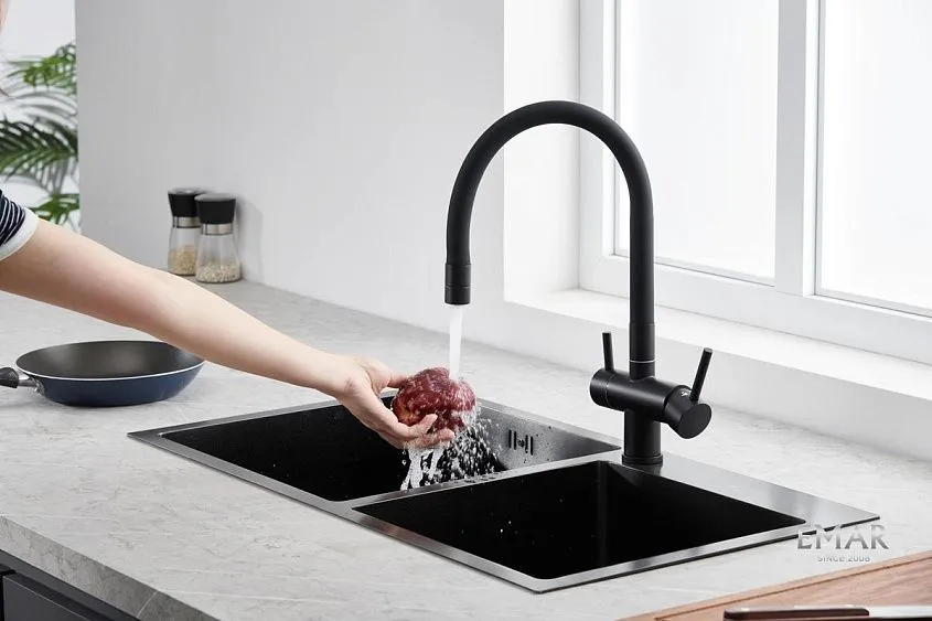 Смеситель EMAR ЕС-3015 black
