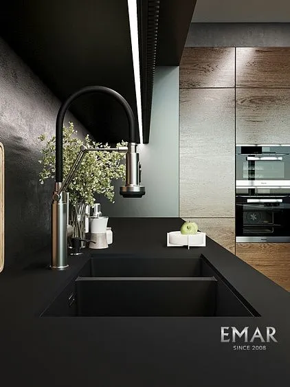 Смеситель EMAR ЕСВ-7012 сатин