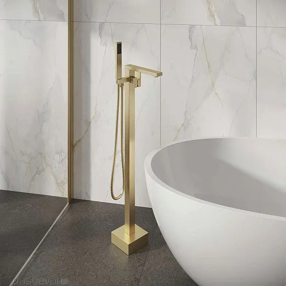 Смеситель GROSSMAN Falcon 530.K35.08.320 золото сатиновый