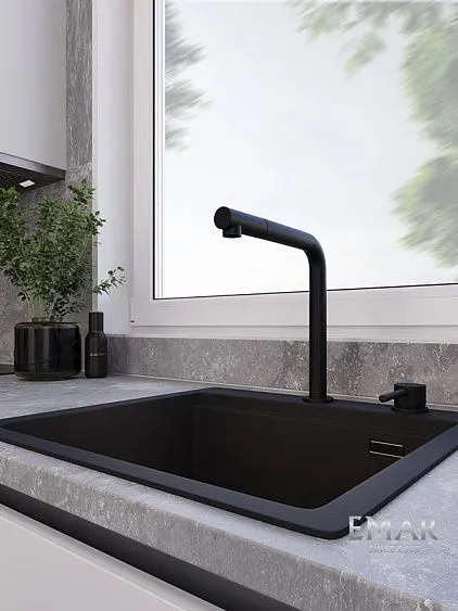 Смеситель EMAR ЕС-7027 Black