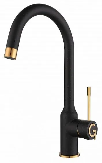 Смеситель RIVELATO Garda nero oro