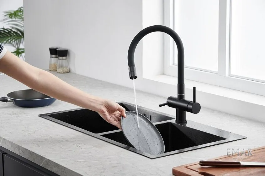 Смеситель EMAR ЕС-3015 black