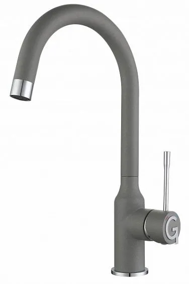 Смеситель RIVELATO Garda grigio metallizzato cromo