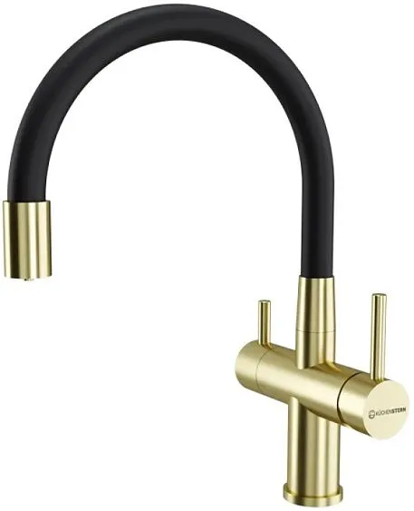 Смеситель KUCHENSTERN WURM-FE золото