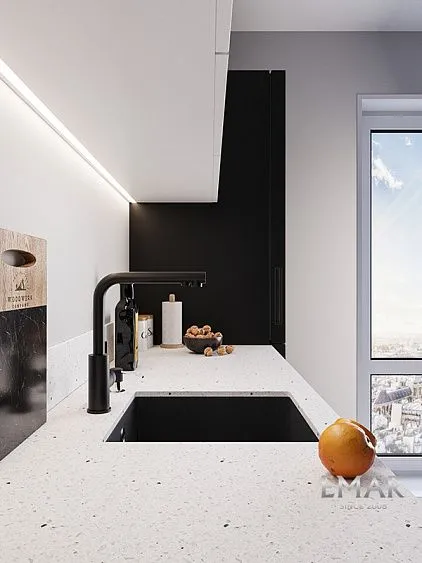 Смеситель EMAR ЕСВ-7015 black