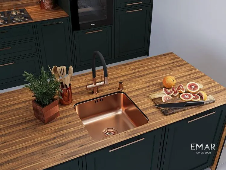 Смеситель EMAR ЕС-3015 PVD Coppery