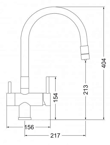 Смеситель EMAR EC-3015 Black