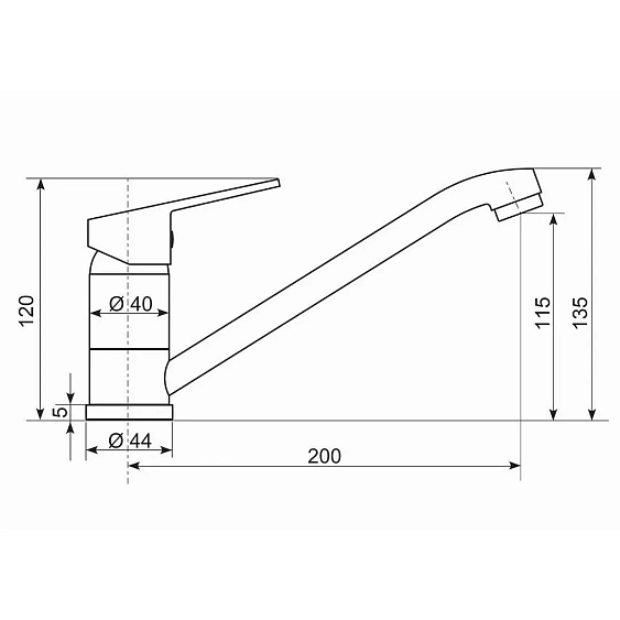Смеситель PRACTIK PR-01-003