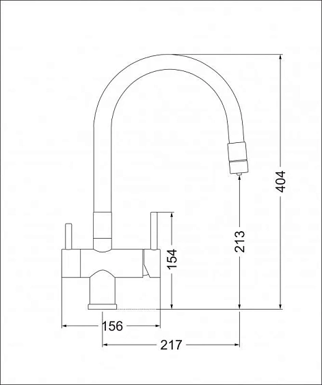 Смеситель EMAR EC-3015 Satin