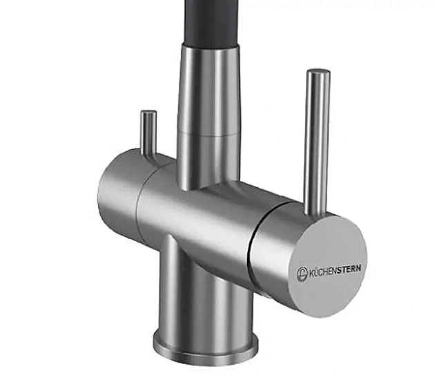 Смеситель KUCHENSTERN FLEX-FE 413SS40 нержавеющая сталь