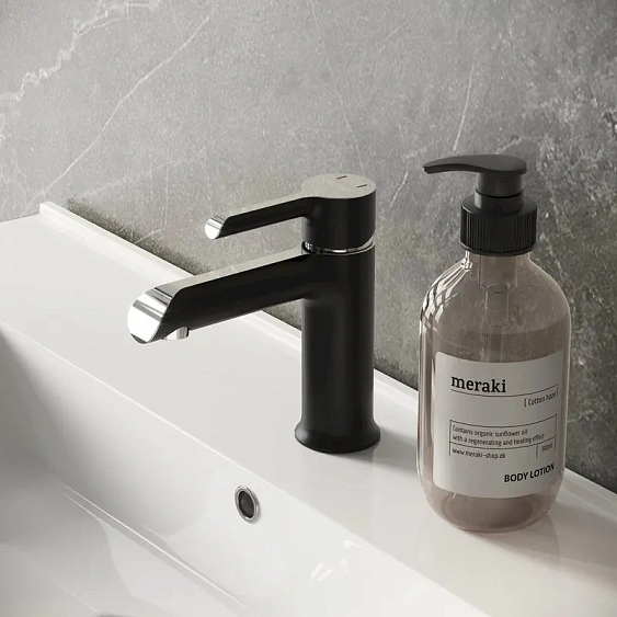 Смеситель GROSSMAN Alba 510.K35.06.100/210 хром с черным