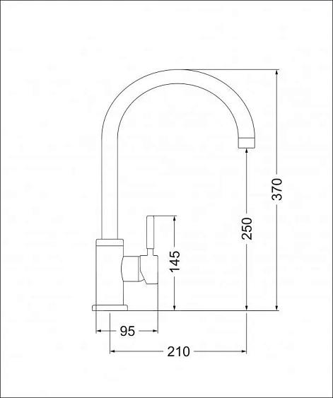 Смеситель EMAR 3004.9 алмаз