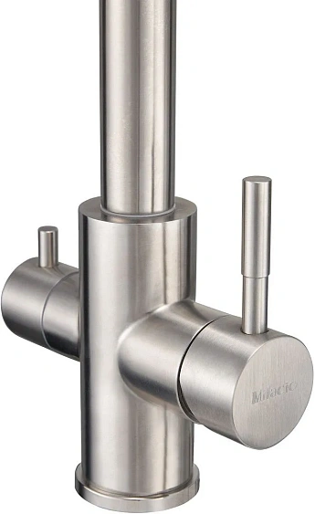 Смеситель MILACIO Ultra MCU.553.SS нержавеющая сталь