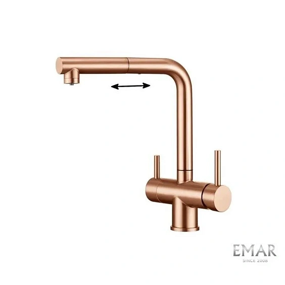Смеситель EMAR ECB-7017 PVD Coppery