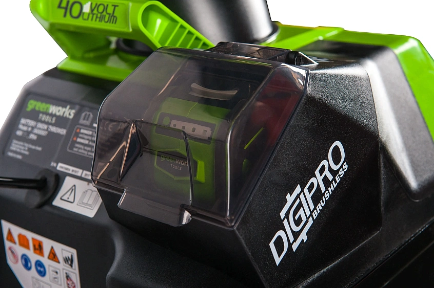 Снегоуборщик GREENWORKS GD40SB без АКБ и ЗУ