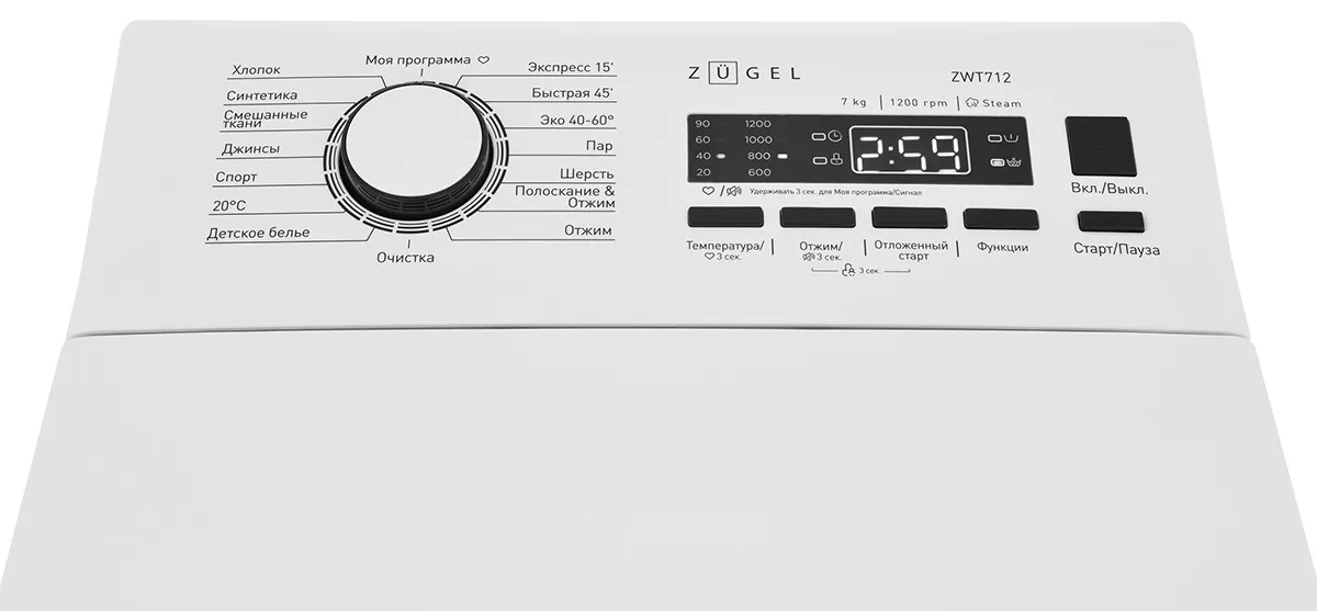 Стиральная машина ZUGEL ZWT712