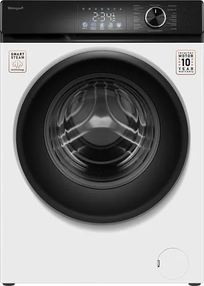 Стиральная машина WEISSGAUFF WM 45126 Inverter Steam Color Touch