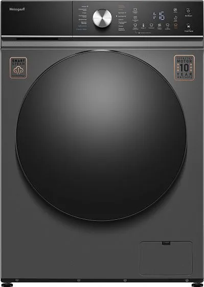 Стиральная машина WEISSGAUFF WMD 61211 D Inverter Steam Deep Grey