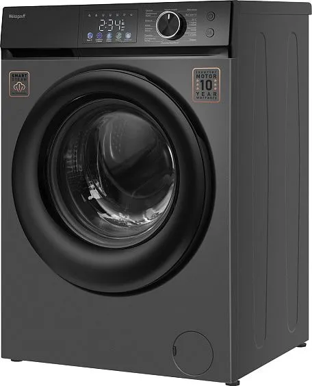 Стиральная машина WEISSGAUFF WM 45126 Inverter Steam Color Touch Grey