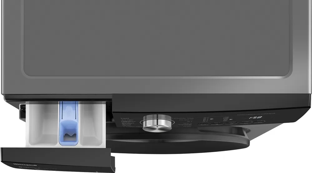 Стиральная машина WEISSGAUFF WM 45127 Direct Drive Inverter Steam Deep Grey