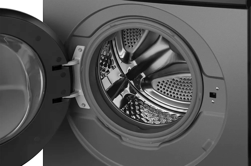 Стиральная машина WEISSGAUFF WM 45127 Direct Drive Inverter Steam Deep Grey