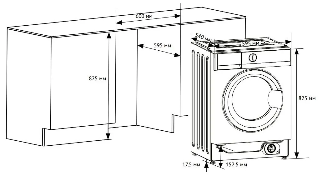 Стиральная машина KUPPERSBERG WM 541