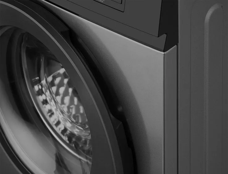 Стиральная машина WEISSGAUFF WM 48128 Inverter Steam Grey