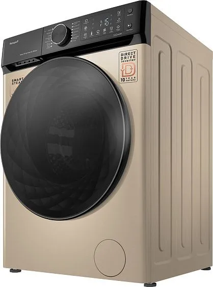 Стиральная машина WEISSGAUFF WM 59411 Direct Drive Inverter Steam Champagne