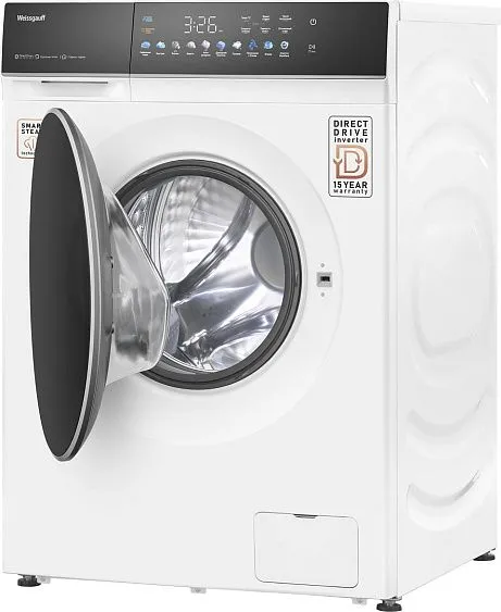 Стиральная машина WEISSGAUFF WM 62210 Direct Drive Touch Inverter Steam