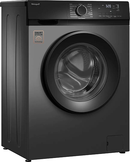 Стиральная машина WEISSGAUFF WM 45106 Steam Grey