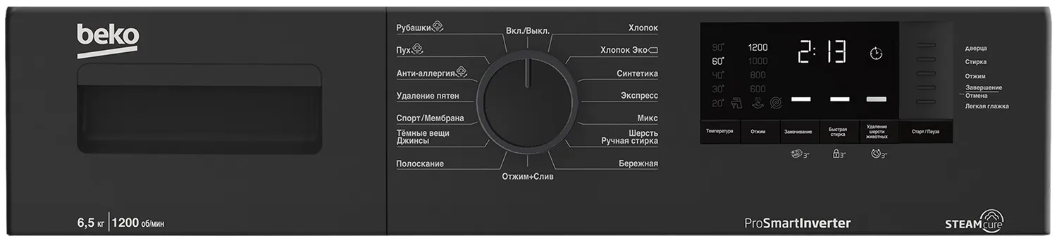 Стиральная машина BEKO WSRE6H6120ZAWI
