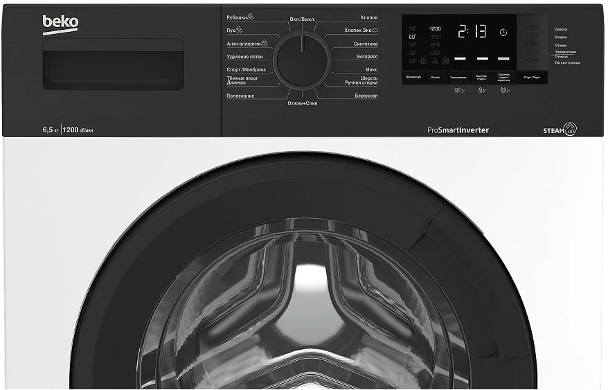 Стиральная машина BEKO WSRE6H6120ZAWI
