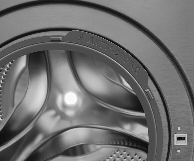 Стиральная машина WEISSGAUFF WMD 4828 Inverter Steam Grey