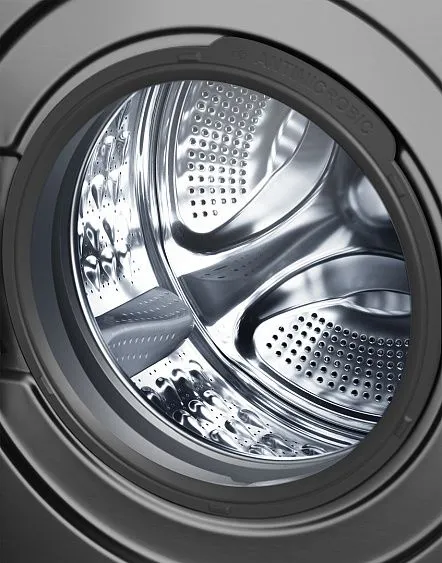 Стиральная машина WEISSGAUFF WMD 4828 Inverter Steam Grey