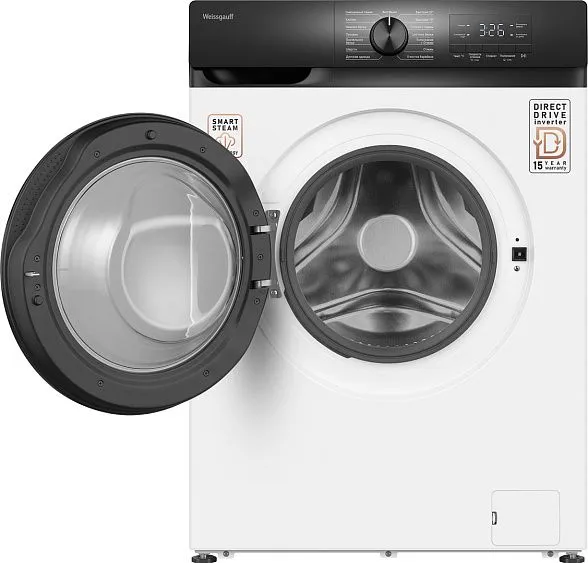 Стиральная машина WEISSGAUFF WM 61212 Direct Drive Inverter Steam