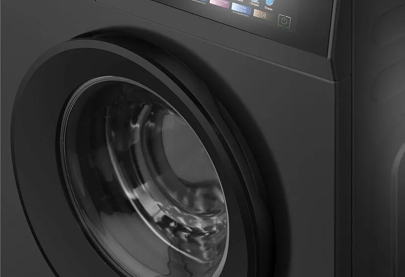 Стиральная машина WEISSGAUFF WM 39107 Full Touch Inverter Steam Black