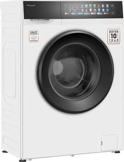 Стиральная машина WEISSGAUFF WM 39107 Full Touch Inverter Steam