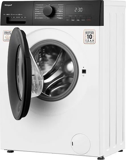 Стиральная машина WEISSGAUFF WM 4748 Inverter Steam